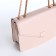 Women's bag on a magnet, small size, beige color