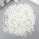 Round size 12/0 "White" 20 g