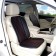 Press on the universal seat Voin Duty, eco -leather, set 1pcs, quilted, red