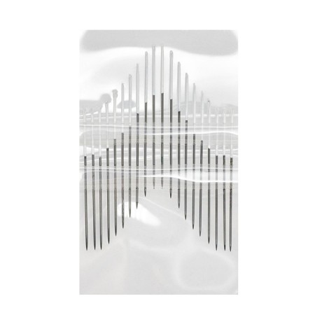 Manual needles Black Sharps, No. 9, White Ear, 20 pcs-1