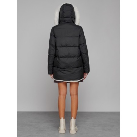 Winter jacket, size 42, black color-3