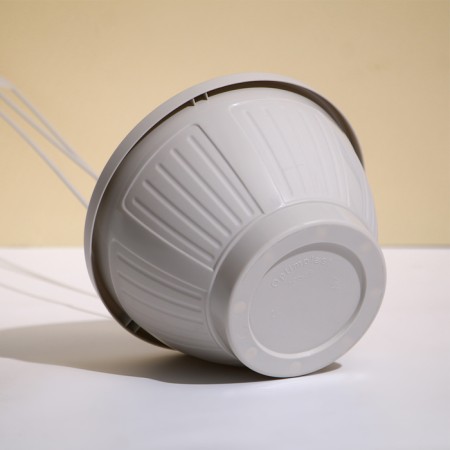 Suspended pots, 2 l, plastic, beige-4
