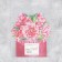 Volumetric postcard "Bouquet of flowers", 14 x 15.2 cm