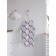 Apron kitchen with a photo print “Illusions with circles”, adjustable, size OS