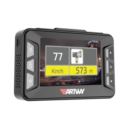 DVR + Radar-detector Artway MD-106, 2.4 ", review 170 °, 1920 x 1080-1