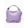 Gobo bag female, eco -leather, safenta purple, 32x13x21 cm