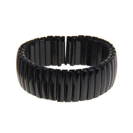 Solomon watch strap, 18 mm, metal, L-15.5 cm, black chrome-1