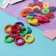 Hair elastic band "Mahrushka" (set 30 pcs) mix