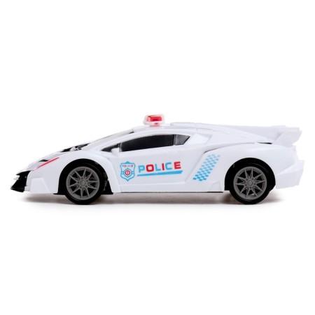 Radio -controlled machine "Night Guide", 1:20, works from batteries, white color-1