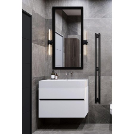 Electric towel Indigo Style, 1200x100 mm, hidden installation, black-3