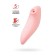 Vacuum-wave stimulator of the clitoris Flovetta Lily, silicone, 13 cm, pink