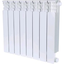 Bimetallic radiator Stout Space SRB-0320-050008, lower connection, 500 mm, 8 sections