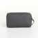 Lightning cosmetic bag, gray color