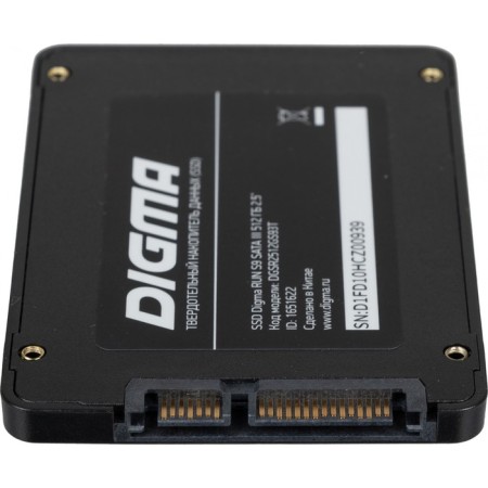SSD Digma Sata III 512GB DGSR2512GS93T RUN S9 2.5 "-9