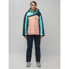Ski suit, size 44, turquoise color
