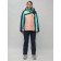 Ski suit, size 44, turquoise color