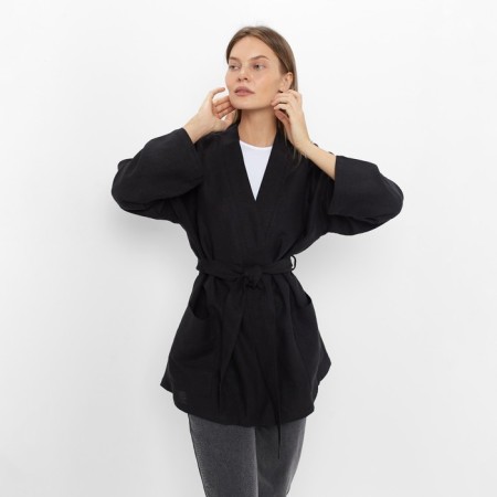 Women's jacket, black color, size 50-2