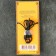 Protective amulet "Eagle Aztecs" No. 31, 25x28mm, metallic