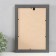 Photo frame Plastic "Mira" 20x30 cm 221 silver (plastic screen)