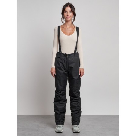 Semi -combinezone ski insulated female winter, size 50, black color-17