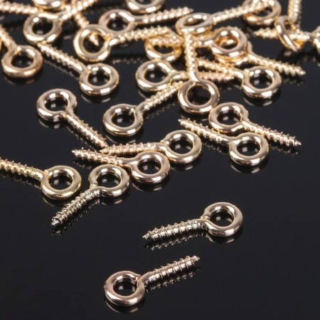 Holder for the pendant CM-934, (set 50 pcs.) 1.2 × 0.5 × 0.1 cm, color gold