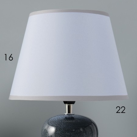 Table lamp "Idea" 1x40W E14 dark blue 22.5x22.5x33cm-3