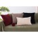 Pillowcase "Crystal", size 45x45 cm, chocolate color