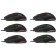Mouse Defender Wolverine GM-700L, game, wired, backlight, 12800 dpi, USB, black