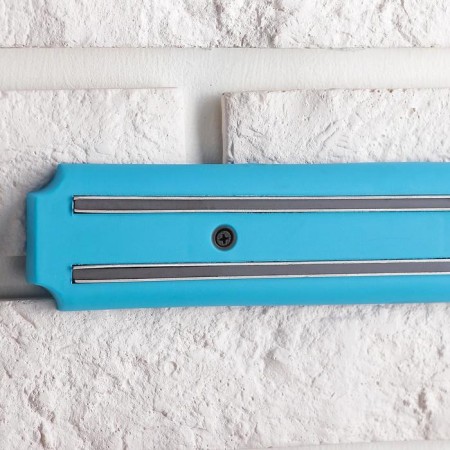 Magnetic knives holder, 38 cm, blue color-1