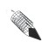 Metallic feeder X-Feeder ME Bullet 4K M Grid, Matt Black, 60 g, 35 ml