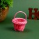 Puppet miniature "Basket", Mix colors
