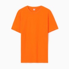 Male T-shirt, orange color, rr 56