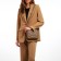 Women's bag over the shoulder Textura, small size, beige color