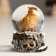 Souvenir Polystone Water Ball "Filin" 4.5x4.5x6.5 cm