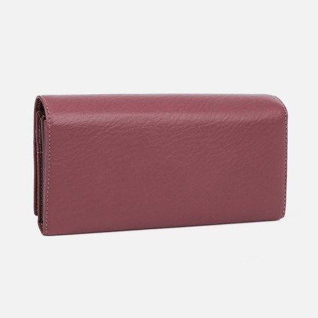 Women's wallet on magnets, powder color-1