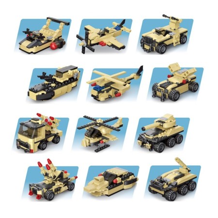 Block Constructor "Assault tank", 724 parts-1
