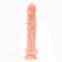 Falloimitator Oka-Khpoki, realist, on suction cup, PVC, 25 x 4 cm, bodily
