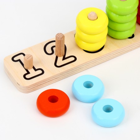 Pyramid "Accounts", 5 colors, 15 parts, ball d = 3 cm-2