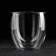 Glass glass with double walls "Old Fest", 200 ml, glass