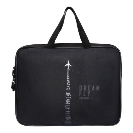 Folder with handles Textile A4, 370 x 280 x 60 mm, Stavia "Flight"