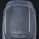 A set of plastic disposable containers, 250 ml, 10.8 × 8.2 cm, 5 pcs, with a lid, the color is transparent