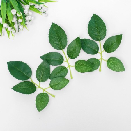 Decor for creativity "Leaves No. 8" set of 3 pcs.