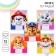 Notebook 12 sheets in a ruler, 5 types of mix, cover coated cardboard, puppy patrol