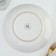 Ceramic plate "Fern", 25.5 cm, white color