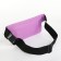 Lightning waist bag, reflective elements, lilac color