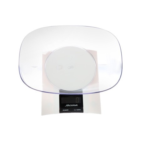 Libra kitchen "Aksinya" KS-6505, electronic, up to 3 kg, white