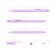 Ballic handle Erichkrause R-301 Pastel Stick, node 0.7 mm, blue ink blue
