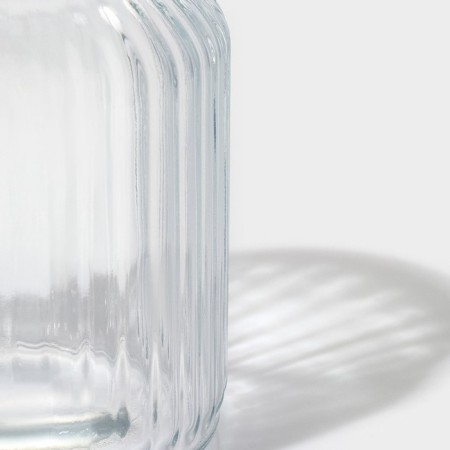 Glass Bank for bulk products with a ceramic lid of the bunny, 950 ml-4