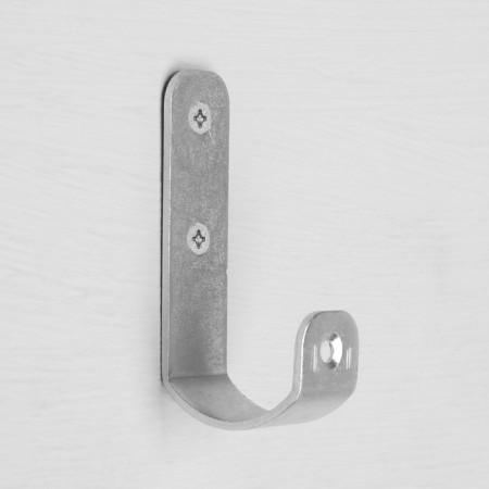 Hook-straight, zinc, 100 pcs
