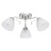 Causte "Tenderness", 3x40W E27, color silver, chrome